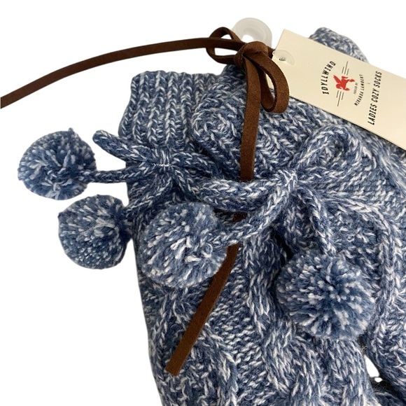 Idyllwind Cozy Blue Hosiery Socks - Picture 5 of 6